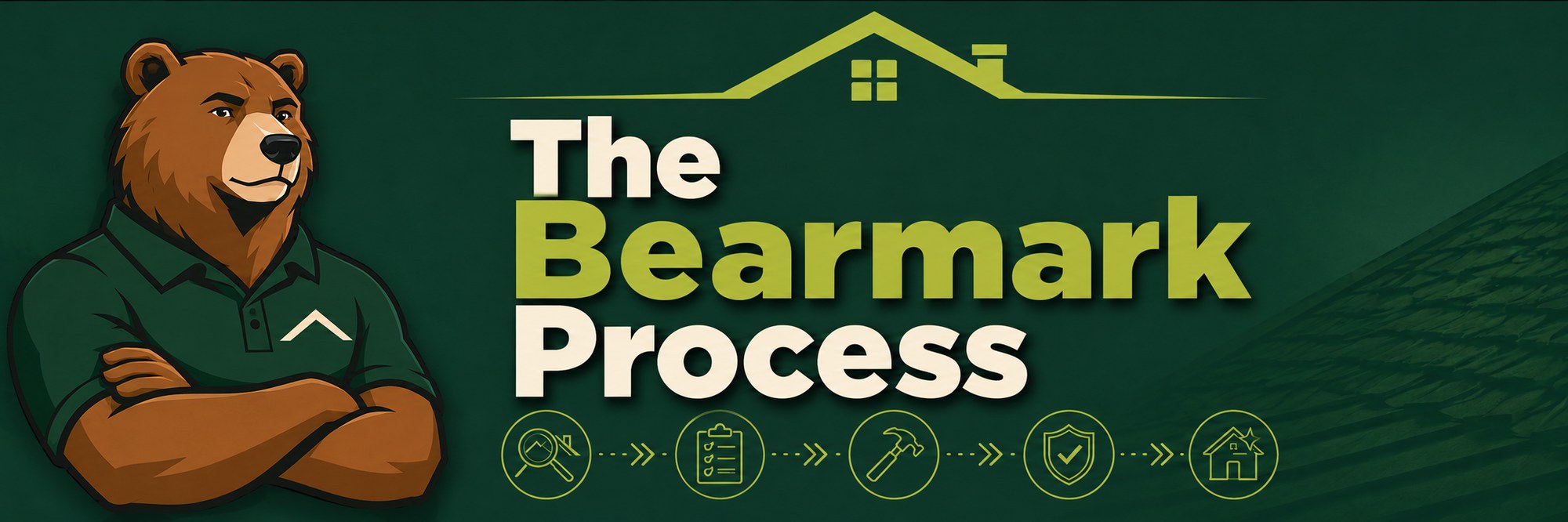 The Bearmark Process: inspect, plan, install, protect, enjoy your finished roof