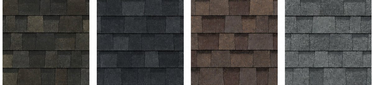 TruDefinition Duration Storm shingle color options installed on Texas roofs